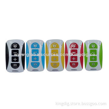 New Design Bluetooth Shutter with 4 Buttons, Supports Zoom-in and Zoom-out